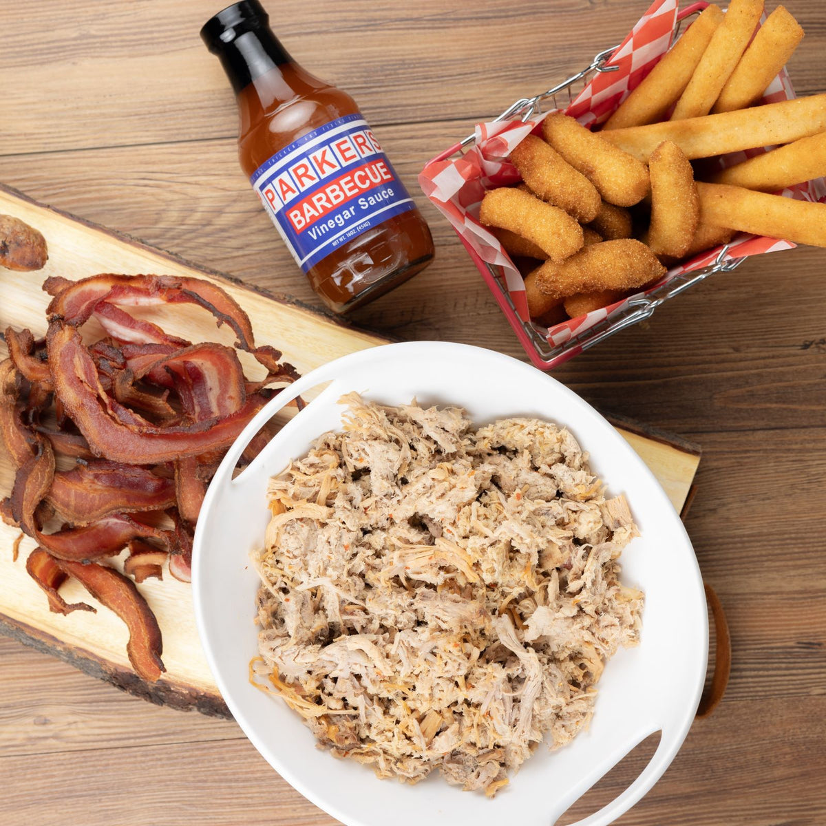 Parker's BBQ Variety Pack Eastern NC Barbecue Sampler