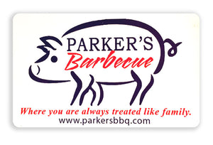 Parker's BBQ In-Store Gift Card (Emailed To You)